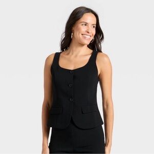 A New Day Black Vest w